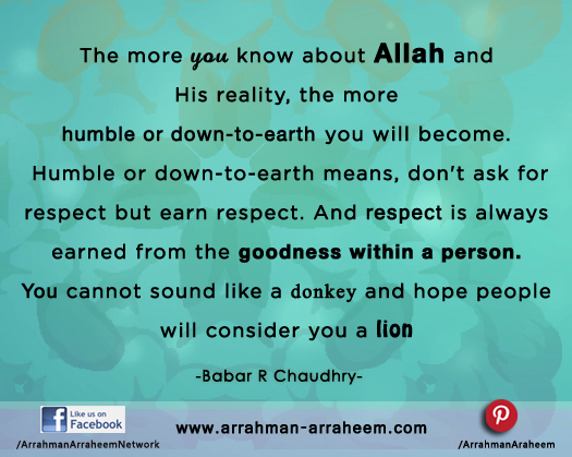 Humble - Babar Chaudhry_ArrahmanArraheem