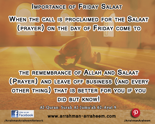 Importance of friday