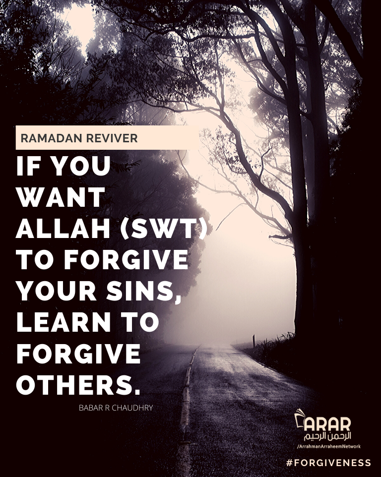 lEARN TO FORGIVE OTHERS